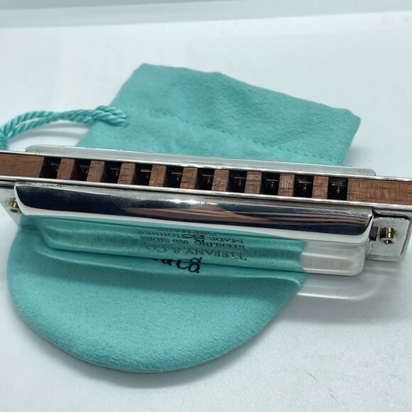 Tiffany & Co Sterling Silver 925 Harmonica Hohner Made in Germany - Picture 5 of 7